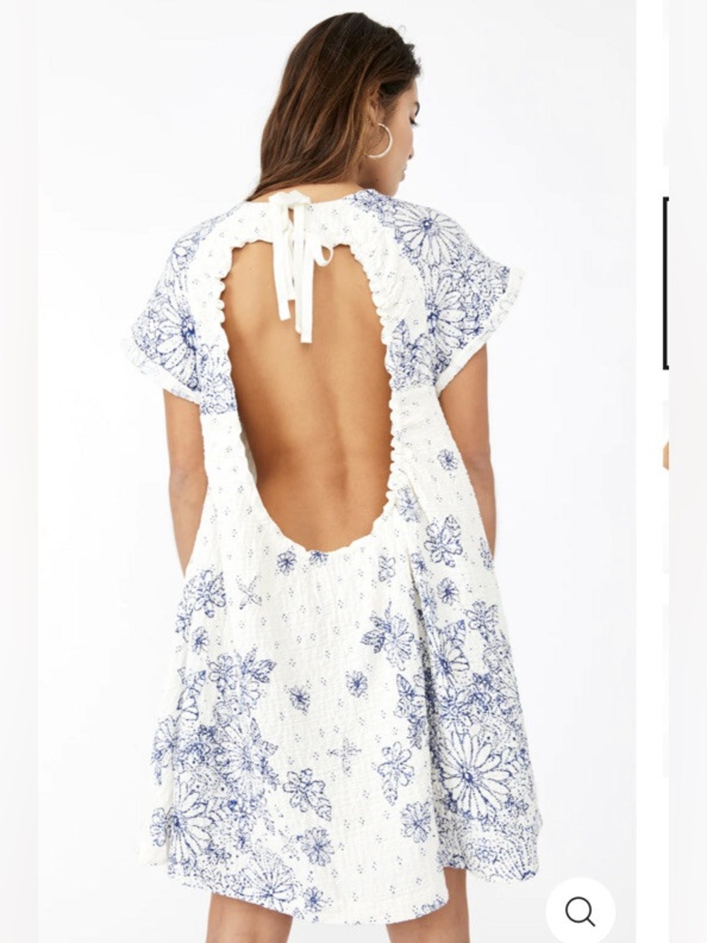 Free People Pinwheel Print Swing Dress
